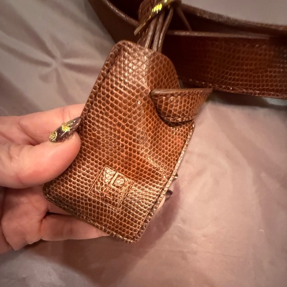 DVF Brown Leather Tote/Laptop Bag w/ Gold Hardware MSRP $428 - Picture 15 of 15